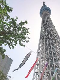 Low angle view of buildings against sky