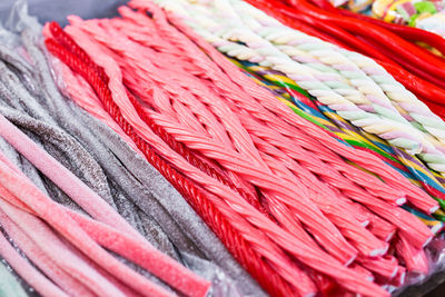 Full frame shot of ropes