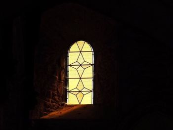 Window in corridor