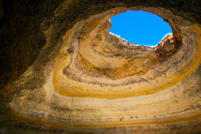 View of rock formation