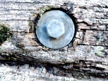 Close-up of old weathered wall