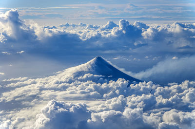 Low angle view of clouds in sky