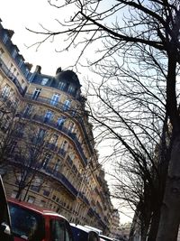 Low angle view of building against sky