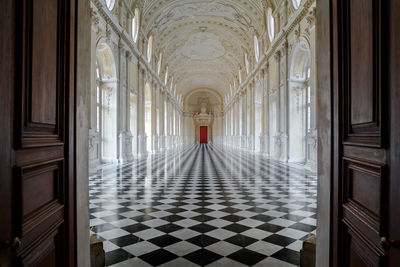 Corridor of building