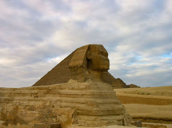 The great sphinx of giza near cairo in egypt