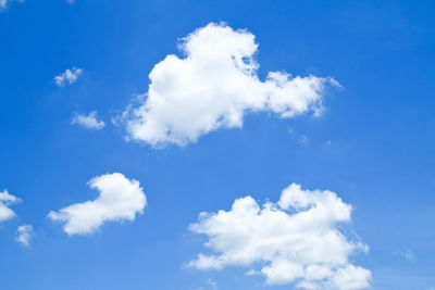 Low angle view of clouds in sky