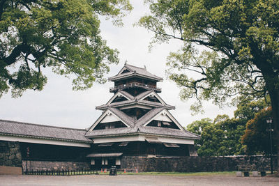 Low angle view of built structure