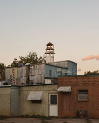 View of old building against sky