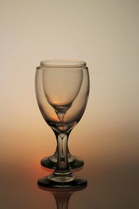 Close-up of drink in glass on table