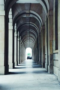 Corridor of building