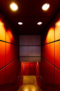 Illuminated corridor