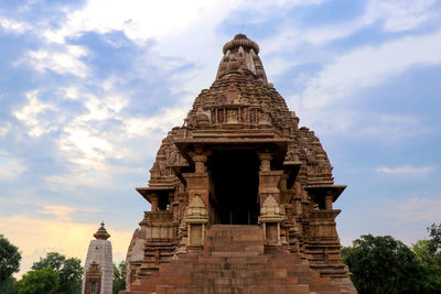 Low angle view of a temple