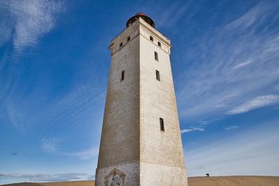 Low angle view of tower against sky