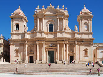 Low angle view of church