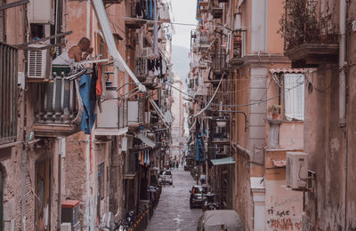 Street amidst buildings in city