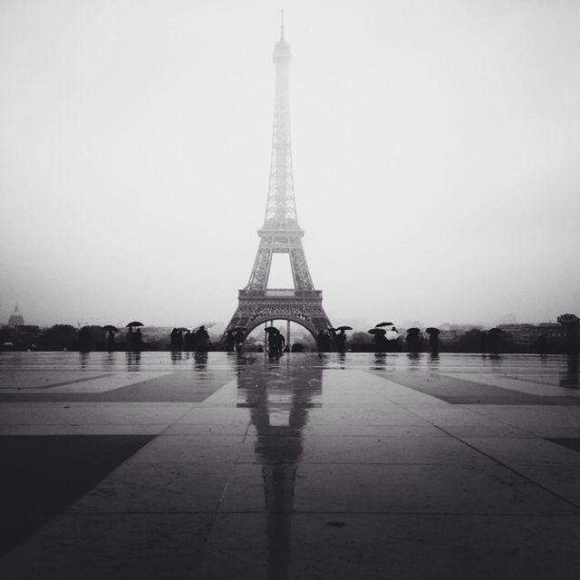 EIFFEL TOWER WITH EIFFEL TOWER IN BACKGROUND