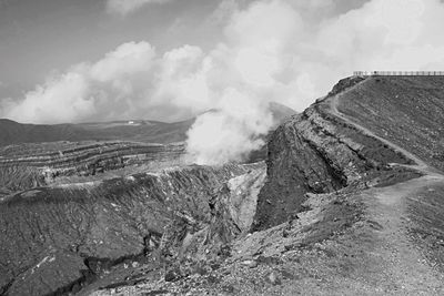Panoramic view of landscape against sky
