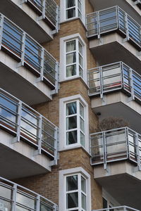 Low angle view of building in city