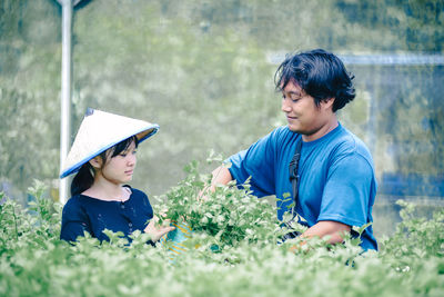 two people