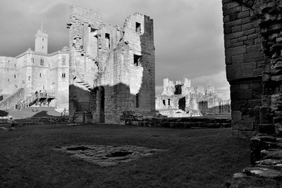 Old ruins against sky