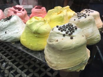 Close-up of ice cream cone