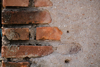 Full frame shot of stone wall