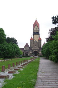 View of historical building against sky