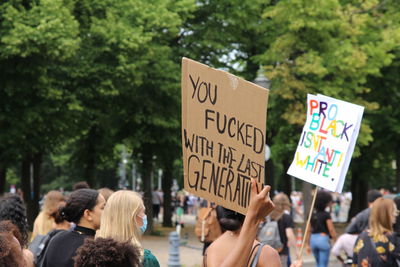 Group of people on the street
