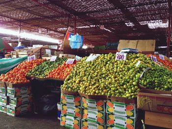 Full frame shot of vegetables for sale