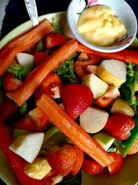 Close-up of fresh salad