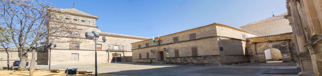 View of historic building against sky