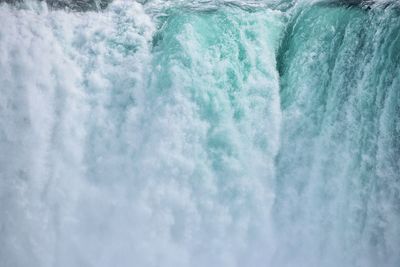 Full frame shot of waterfall