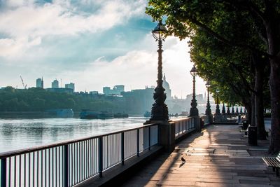 View of city at waterfront