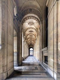 Corridor of building