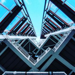 Low angle view of modern building