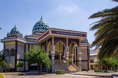 View of historic building against sky