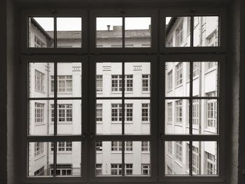 Building seen from window