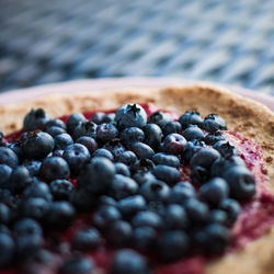 Close-up of blueberries