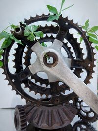 Close-up of rusty metal