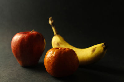 Close-up of orange fruits on table