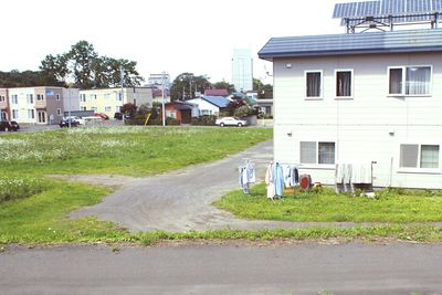 View of buildings in city