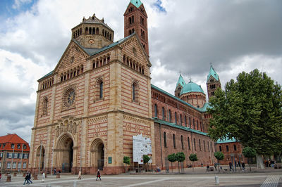 View of cathedral against sky in city