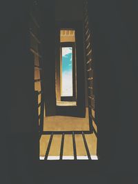 Interior of empty building
