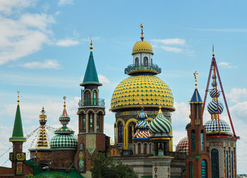 Cathedral of buildings against sky