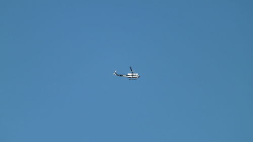 Low angle view of airplane