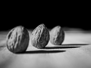 Close-up of objects over white background