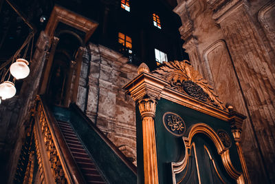 Low angle view of mosque of mohammed ali