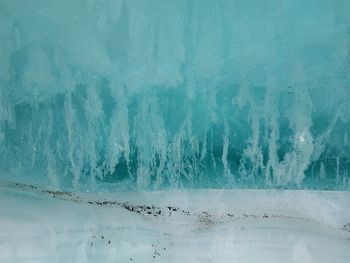 Full frame shot of swimming pool in sea