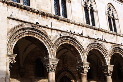 Low angle view of cathedral