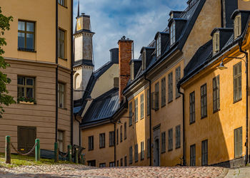 Buildings in city